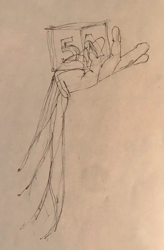 Boceto de Ricardo Rapuzzi